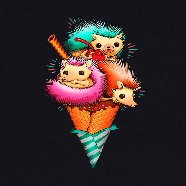 Hedgehog Ice Cream by Tobe_Fonseca